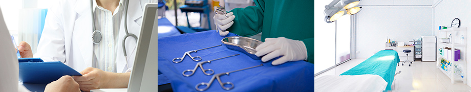 手術室スタッフの業務効率化、医事請求漏れの抑制を支援します。